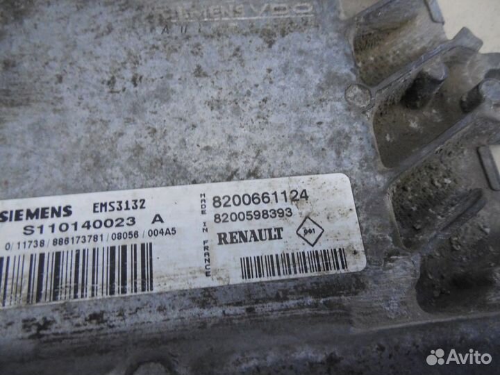 Блок управления двигателем Logan 2005-2014