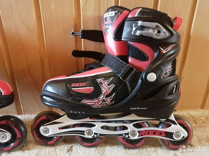 Роликовые коньки раздвижные Roces новые