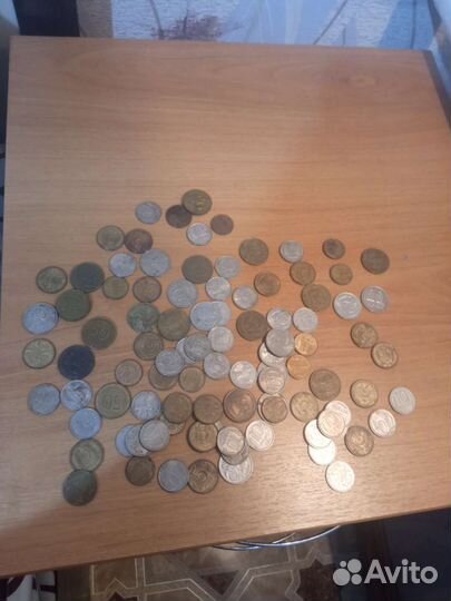 Монеты 1991-1993г. 1р, 5р, 10, 20р, 50р, 100