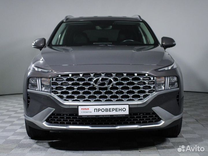 Hyundai Santa Fe 2.2 AMT, 2021, 77 453 км