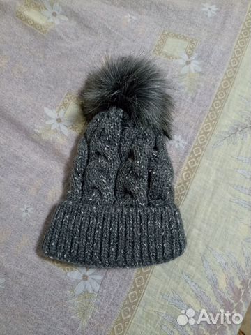 Шапка женская вязаная