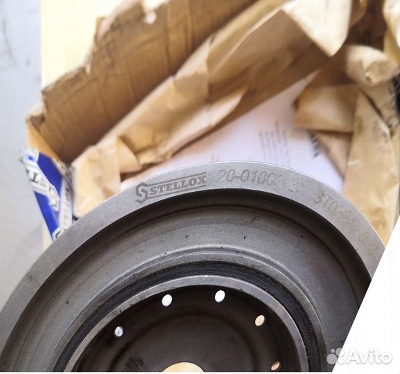 Шкив коленвала. Рено клио, меган