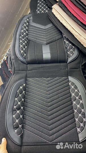 Накидки на сидения лен