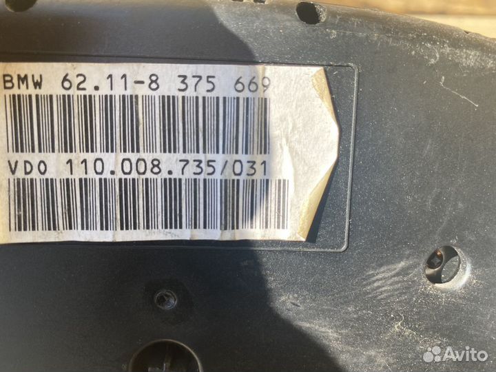 Панель приборов Bmw e39