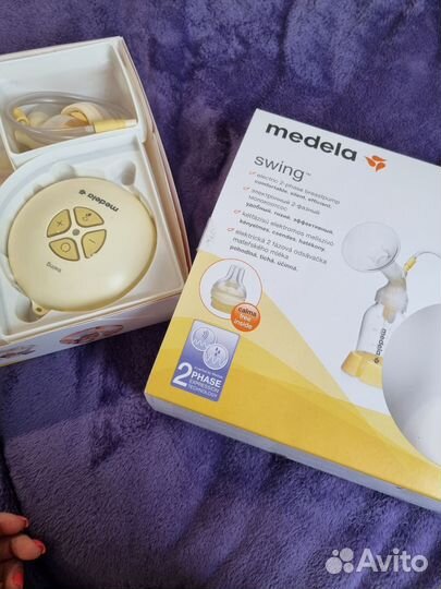 Молокоотсос medela swing электрический