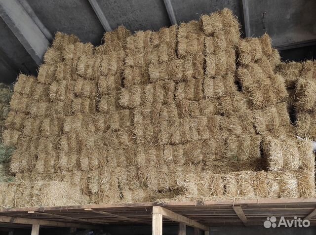 Солома в тюках с доставкой