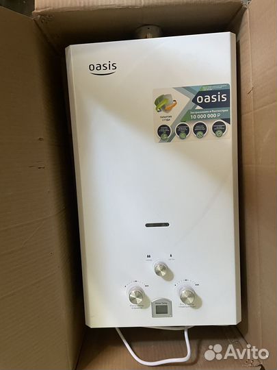Водонагреватель проточный oasis
