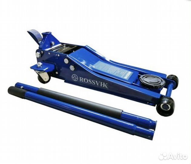 Домкрат подкатной Россвик низкопрофильный 3т