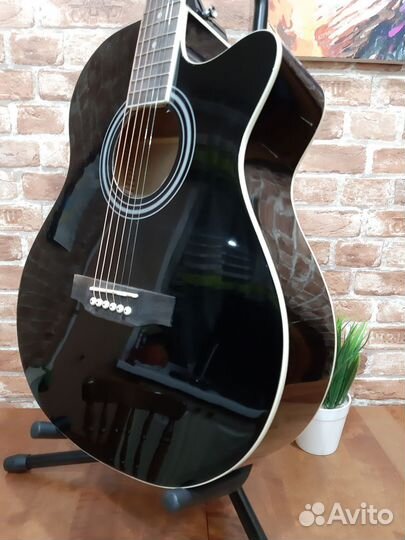 Гитара со звукоснимателем, Тюнер + 4-х Эквалайзер