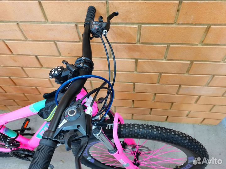 Велосипед скоростной на колёсах 26 дюймов, розовый