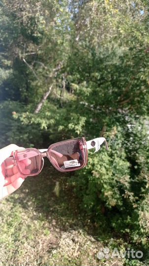 Очки розовые
