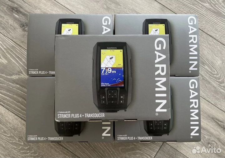 Эхолот Garmin Striker plus 4 новый в наличии