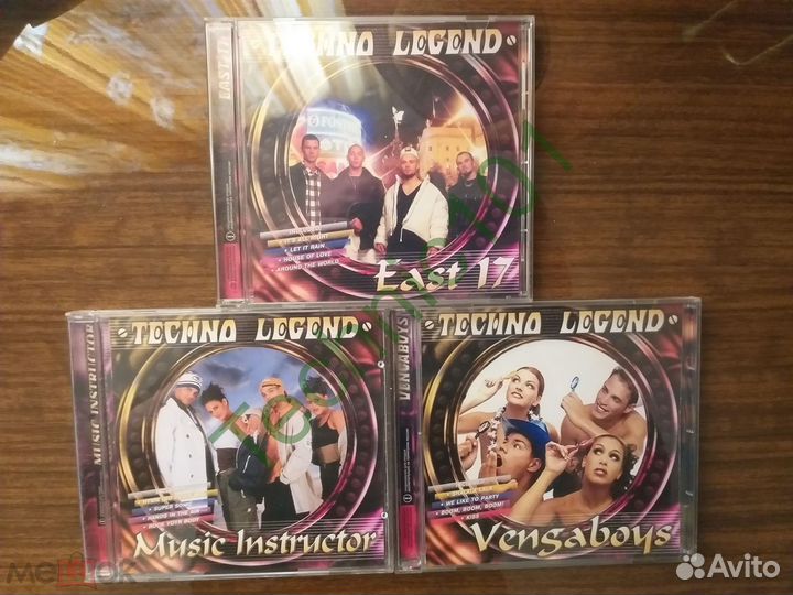 CD из дискотечных серий 80-х и 90-х годов (rare)