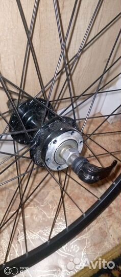 Колесо заднее для велосипеда 26
