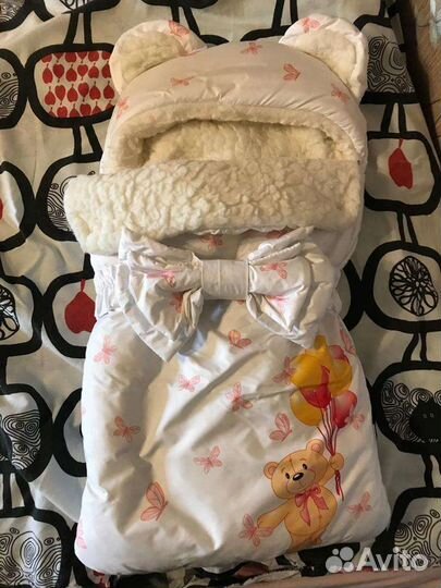 Конверт на выписку зимний