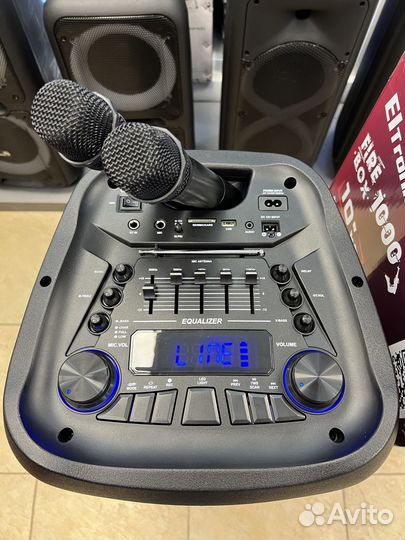 Колонка мощная караоке ElTronic 20-61 FireBox 1000