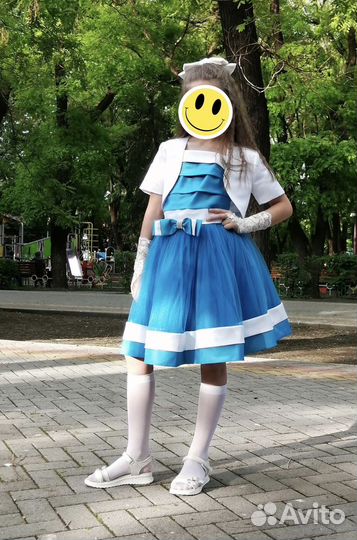 Выпускное платье для девочки размер 140-152