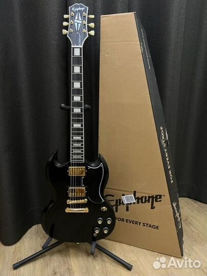 Электрогитара Epiphone SG Custom Ebony