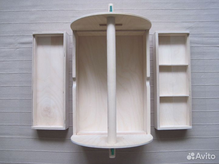 Ящик деревянный IKEA для рисунков и поделок