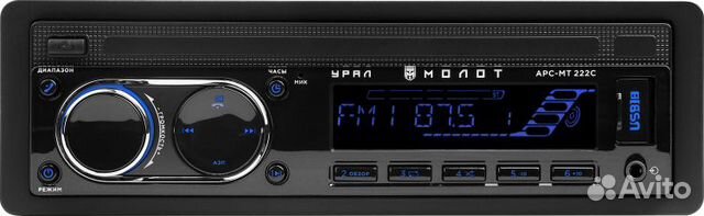 Автомагнитола Урал Молот арс-мт 222С с Bluetooth