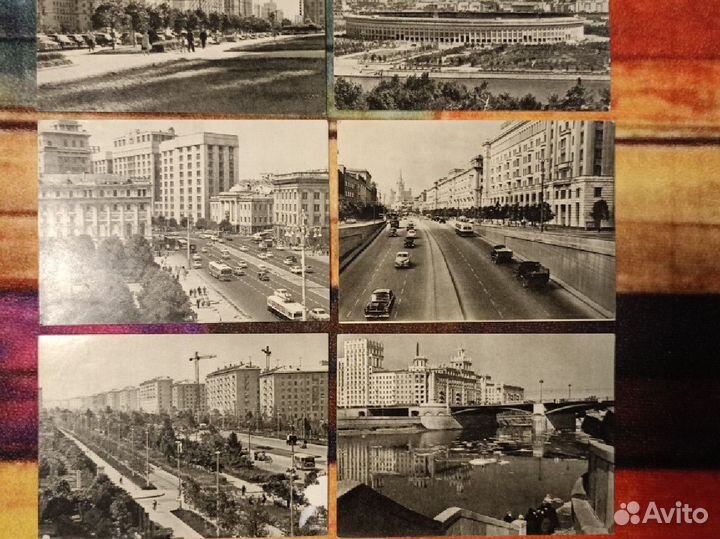 Открытки СССР, Москва набор 20 шт, 1962 г