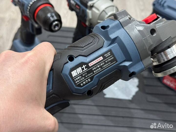 Набор аккумуляторного инструмента Warrior 4 в 1 (Арт.58602)