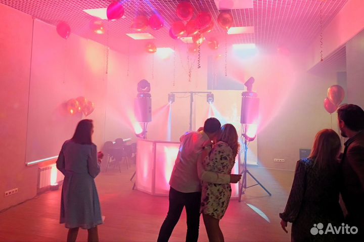 Dj с оборудованием на Вечер Свадьбу Юбилей Ведущий