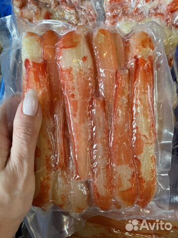 Мясо краба (фаланга 1-я) 500 гр: