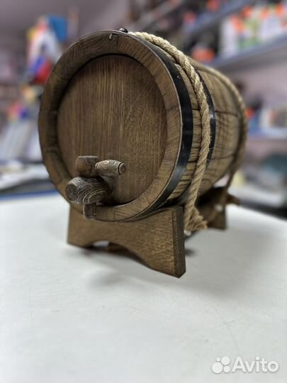 Бочка дубовая 3; 5 литров