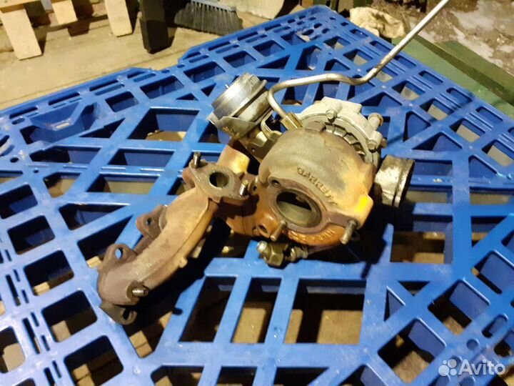 Выпускной коллектор турбины 2TDI