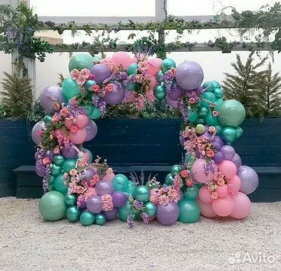 Оформление шарами