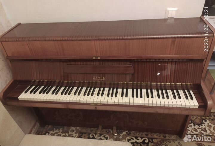 Немецкое фортепиано geyer