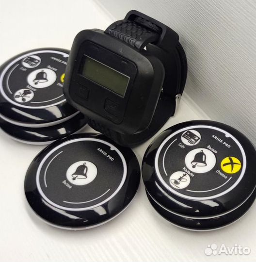 Кнопка вызова мед персонала, врача и часы пейджер