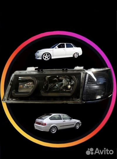 Тюнинг фары на ваз 2110/Приора