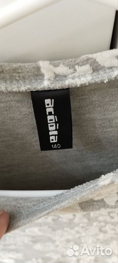 Платье для девочки теплое на рост 140 см