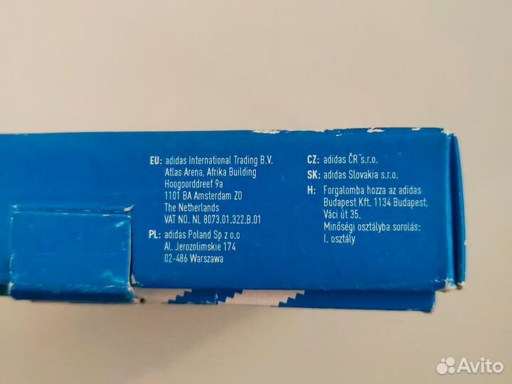 Новый кошелек портмоне Adidas оригинал белый
