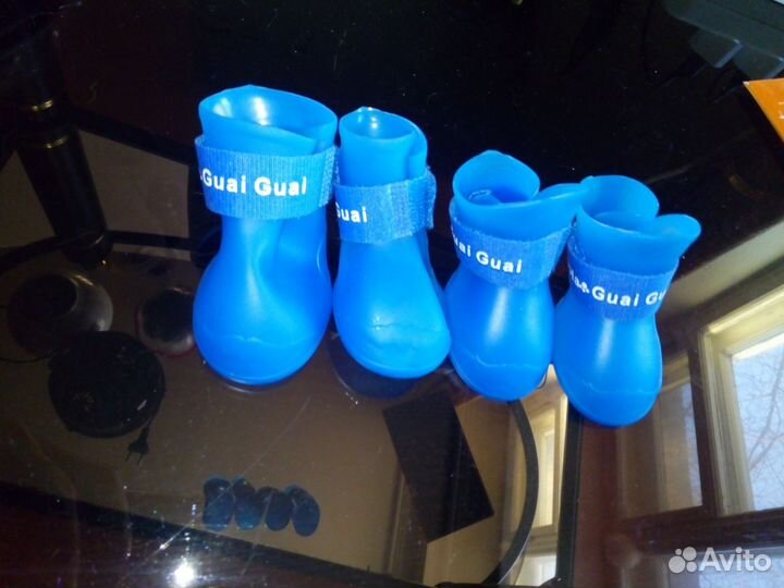 Силиконовые ботинки/полусапожки/обувь для собак