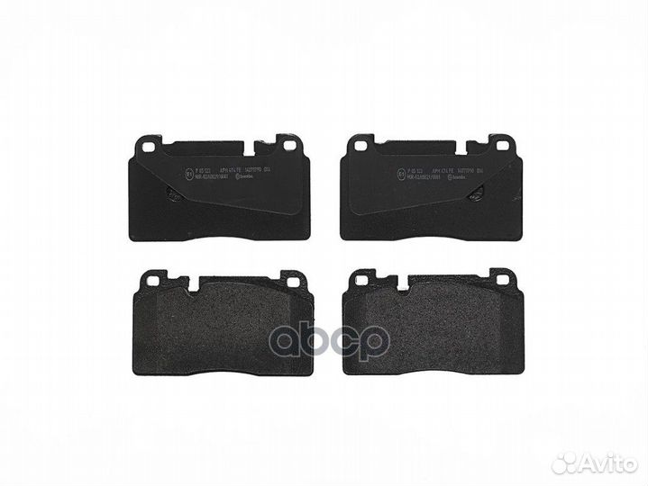 Колодки тормозные дисковые перед ;audi A6 (4