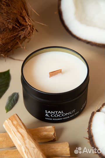 Ароматическая свеча в банке