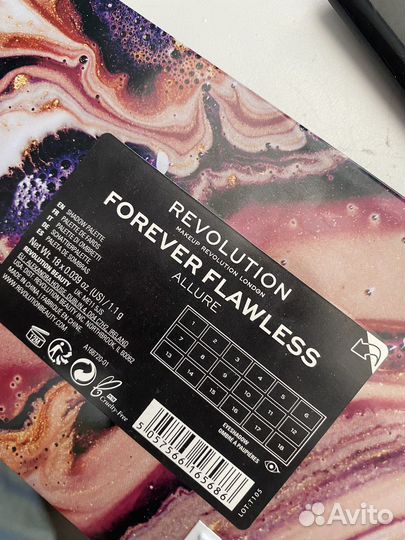 Палетка теней revolution новая