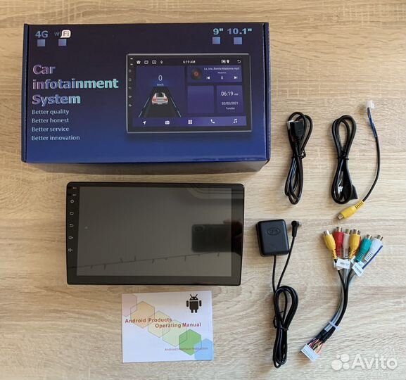 Android магнитола 9 дюймов 2/32 MTK