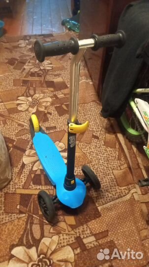 Самокат детский трехколесный бу