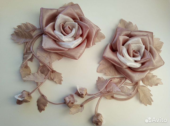 Подхваты на шторы Розы