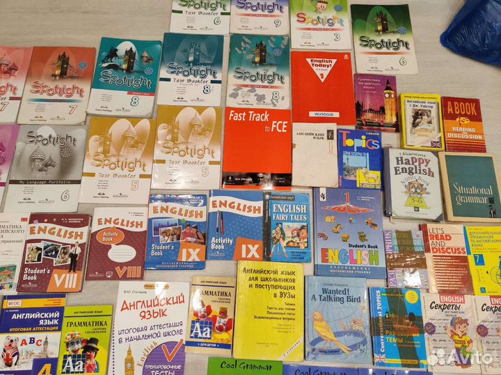 Учебники английский язык,книги для чтения на англи