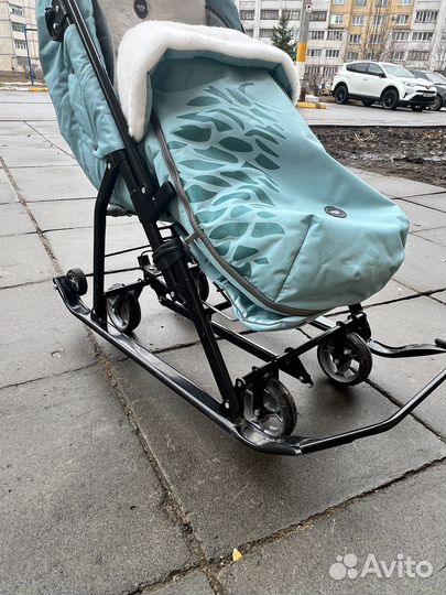 Коляска санки