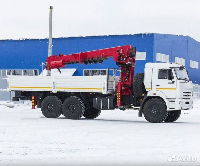 КамАЗ 43118-23027-50 с КМУ, 2023