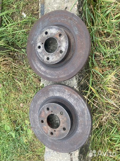 Передние тормозные диски subaru 277мм