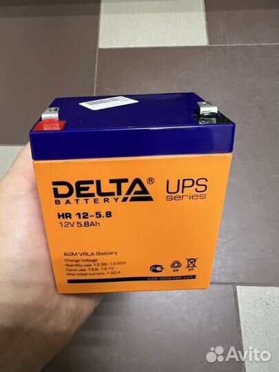 Аккумулятор Delta HR 12-5.8
