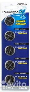 Батарея Samsung Pleomax CR2032 5 шт