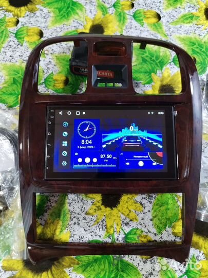 Рамка+ Android магнитола для Hyundai Sonata ef